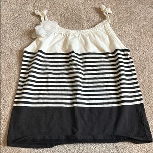 OshKosh B'gosh White and Black Top